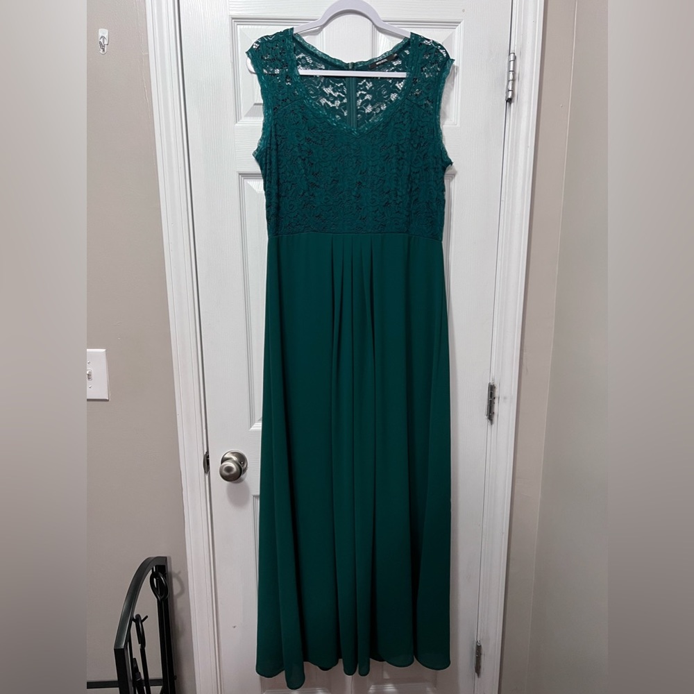 Green Formal Dress 2XL